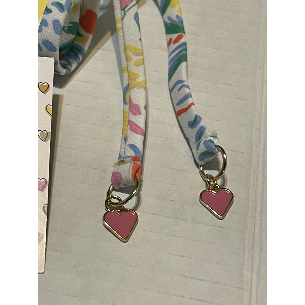 Roller Rabbit Bikini Bottoms Womens L White Reversible Tropical Sun New With Tag - Picture 6 of 7